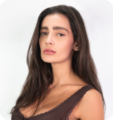 Resultado natural de micropigmentação de sobrancelhas fio a fio